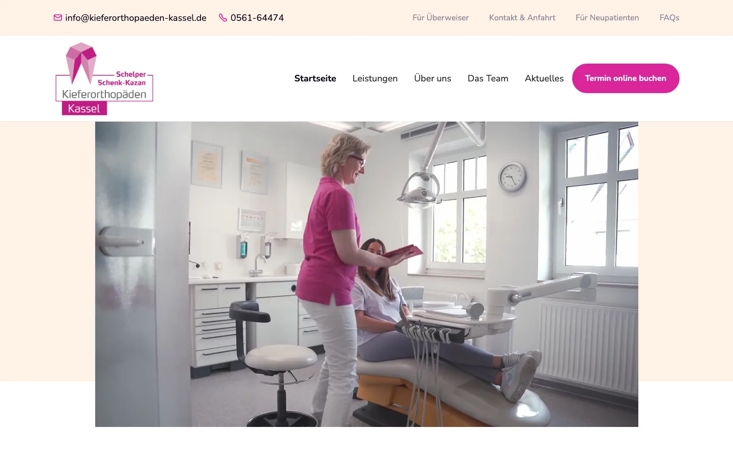 Neue Website von Praxis Ina Schelper